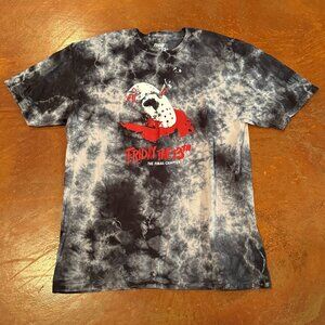 Friday the 13th The Final Chapter T-shirt Black and White Size XL